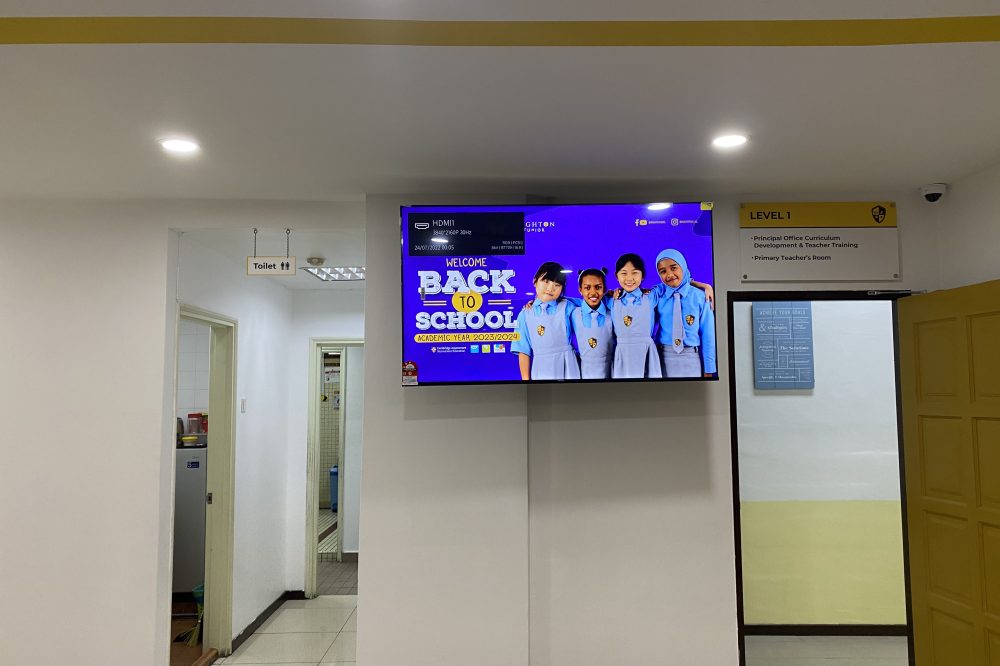 Digital Signage for Schools