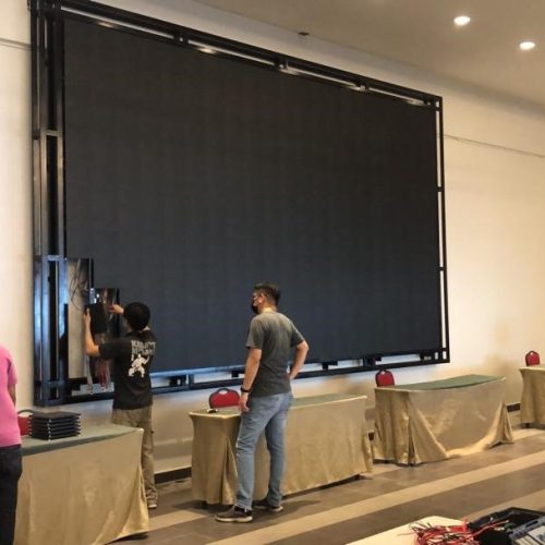 LED Installation for Hotel Digital LED
