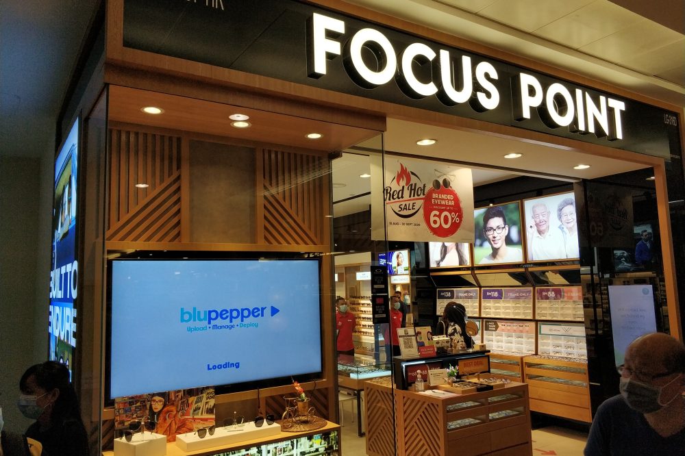 Shop Front Digital Signage