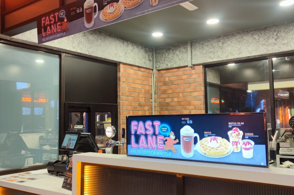 Top Counter TV Screen
